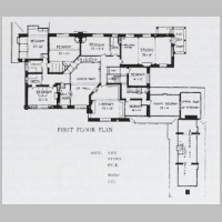 Baillie Scott, First floor plan, 1908, Rocznik Historii Sztuki, 22 (1996), p.143.jpg